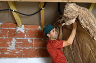 Over Knutsford tapered roof insulation